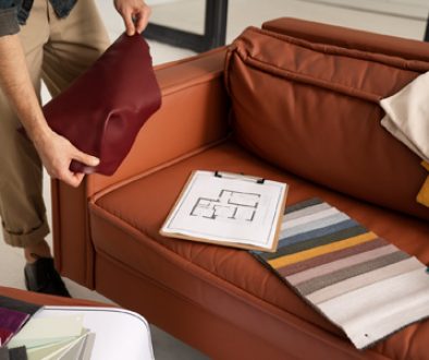 colour and material selection